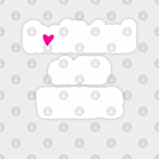 Copy of Copy of Copy of Proud Husband White Text Pink Heart Sticker by CatGirl101